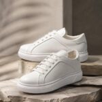 Sneakeers blanches pour homme