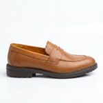 Penny Loafer en Cuir Véritable Camel GAVALINO – Image 2